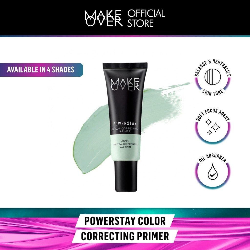 Makeover Powerstay Color Correcting Primer 25ml