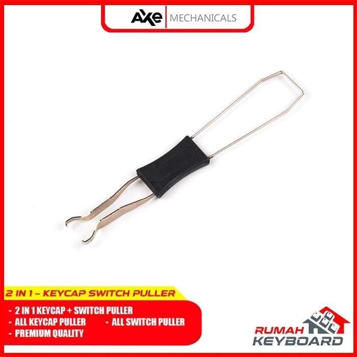 AXE MECHANICALS -  Keycap Puller + Switch Puller - 2 IN 1- Mechanical Keyboard