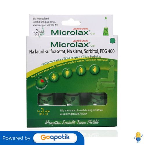Microlax Gel 5 Ml Box 3 Tube