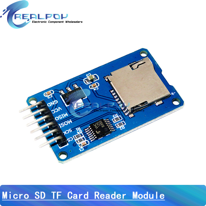 Micro SD Mini TF Card Memory Shield Reader Module SPI Interfaces Micro SD Storage Expansion Board for arduino y Kit