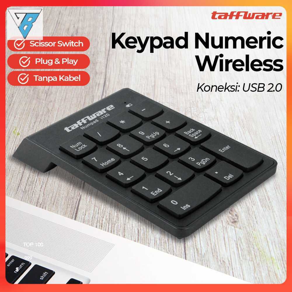 Keypad Numeric Numpad Wireless 2.4 GHz 10M - i120