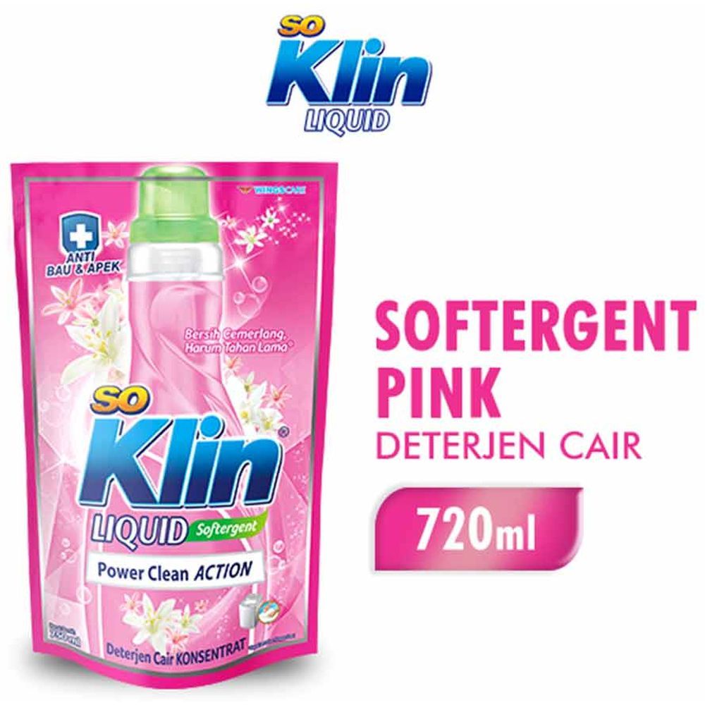 SO KLIN DETERGENT CAIR SOFTERGENT  720/700mL