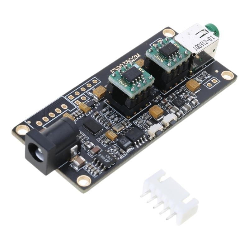 Professional ES9038Q2M Decong Board I2S ES9038 Asynchronous USB Module Support