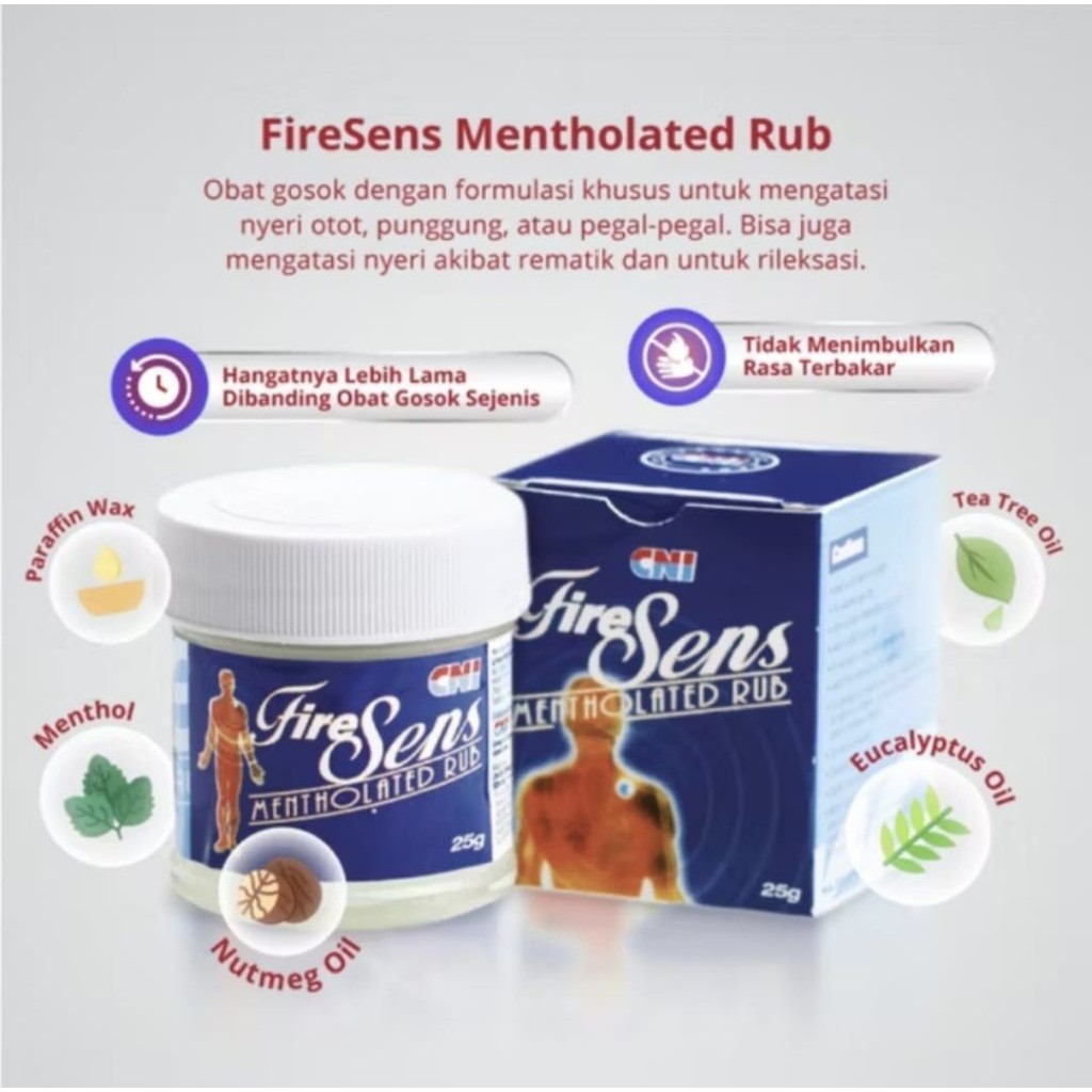 Firesens Mentholated Rub ( Balsem )