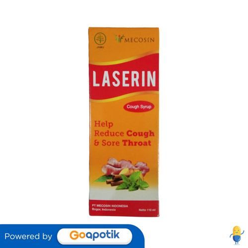 Laserin Syrup Isi 110 Ml Botol
