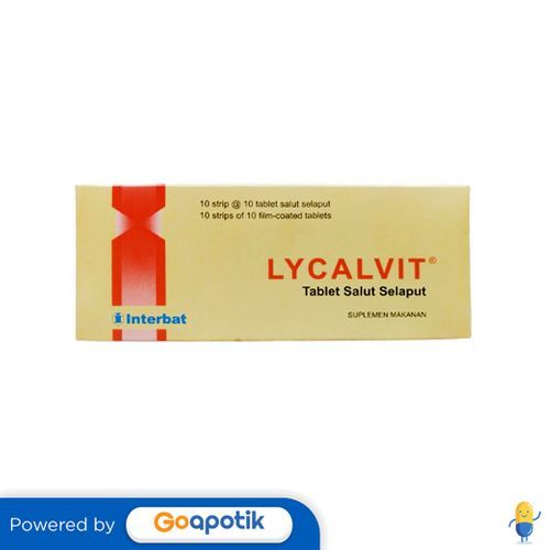 Lycalvit Box Isi 100 Tablet