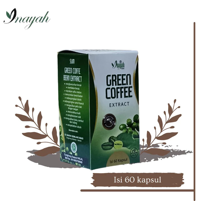 Kapsul Green Coffee Inayah 60 Kapsul |14