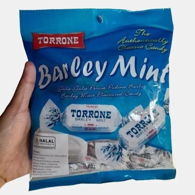 Torrone Barley Mint Permen Rasa Mint Import 150gr