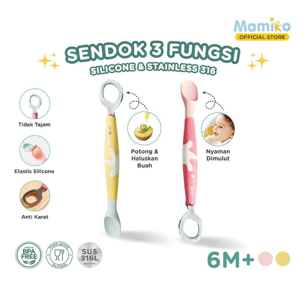 KUB Multifunctional & Puree Spoon sendok puree buah
