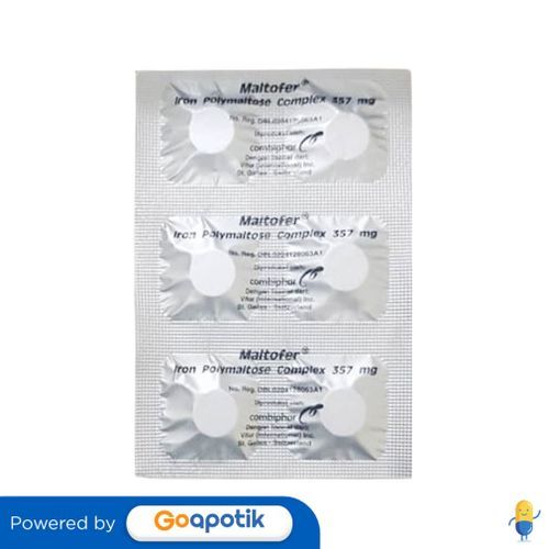 Maltofer Tablet Kunyah Strip
