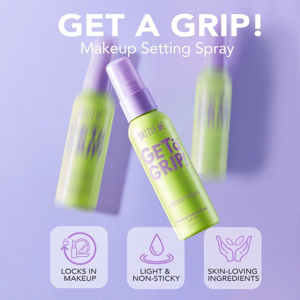 DAZZLE ME Get a Grip! Makeup Setting Spray
