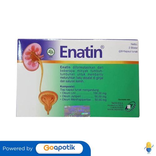 Enatin Per Box Isi 18 Kapsul