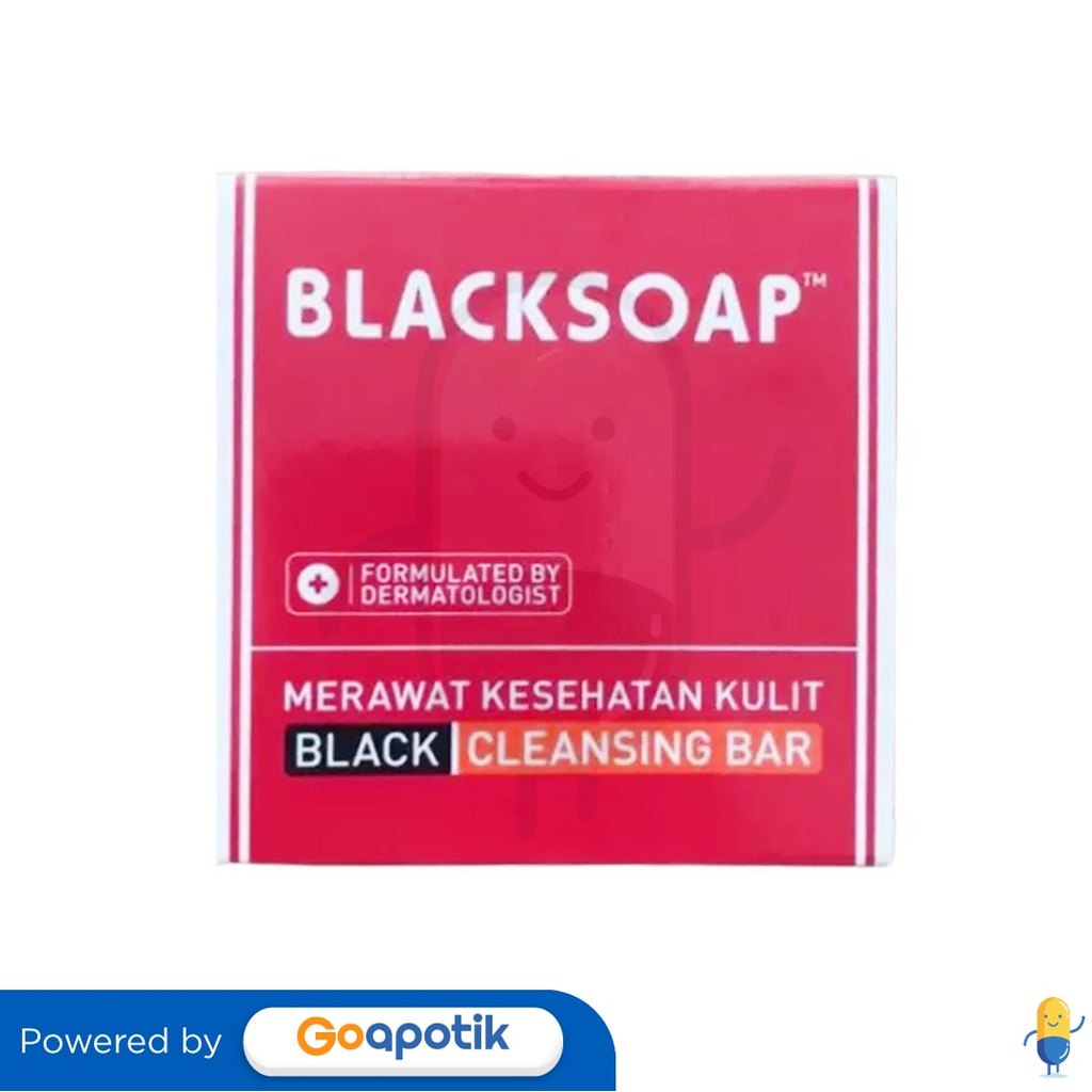 Blacksoap Cleansing Bar 60 Gram