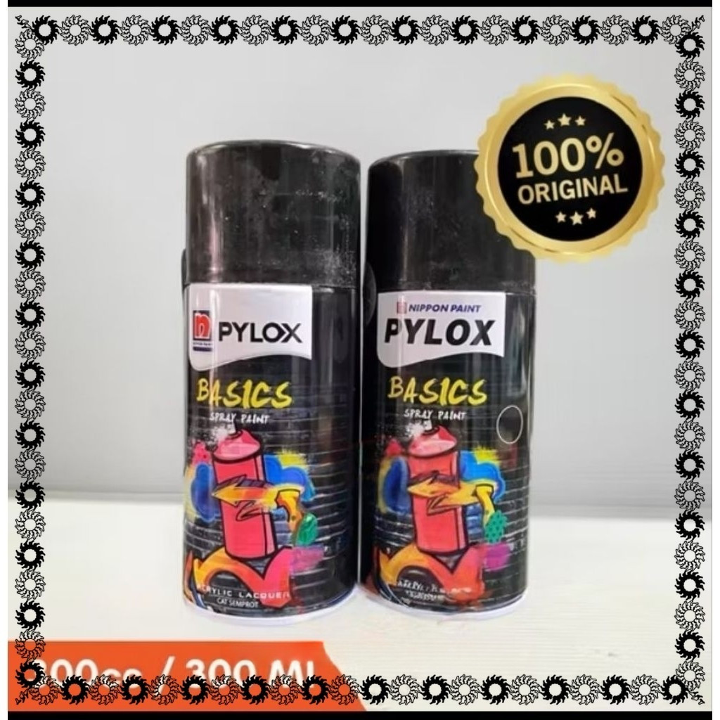 pylox basic nippon paint Pb 101A matt white/cat semprot