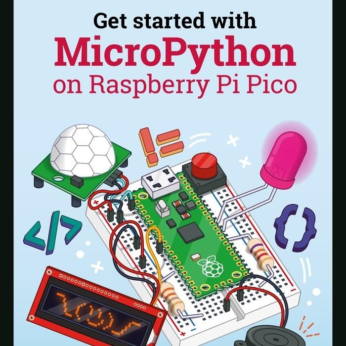 Buku Get started with micropython on raspberry pi pico