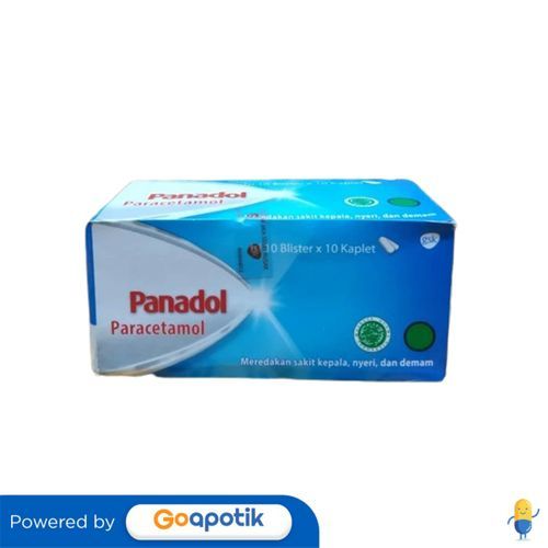 Panadol Box Isi 100 Kaplet