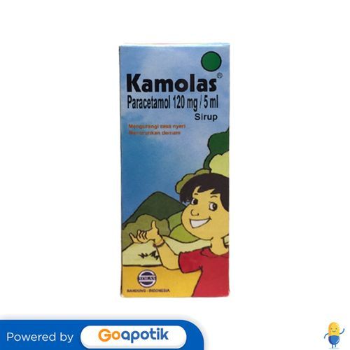 Kamolas Syrup Isi 60 Ml Botol