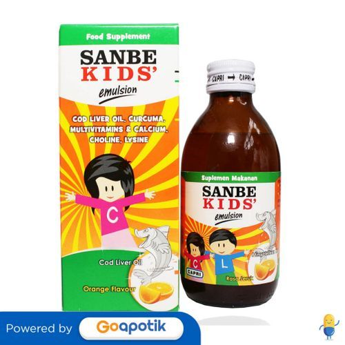 Sanbe Kids Emulsi 200 Ml Botol