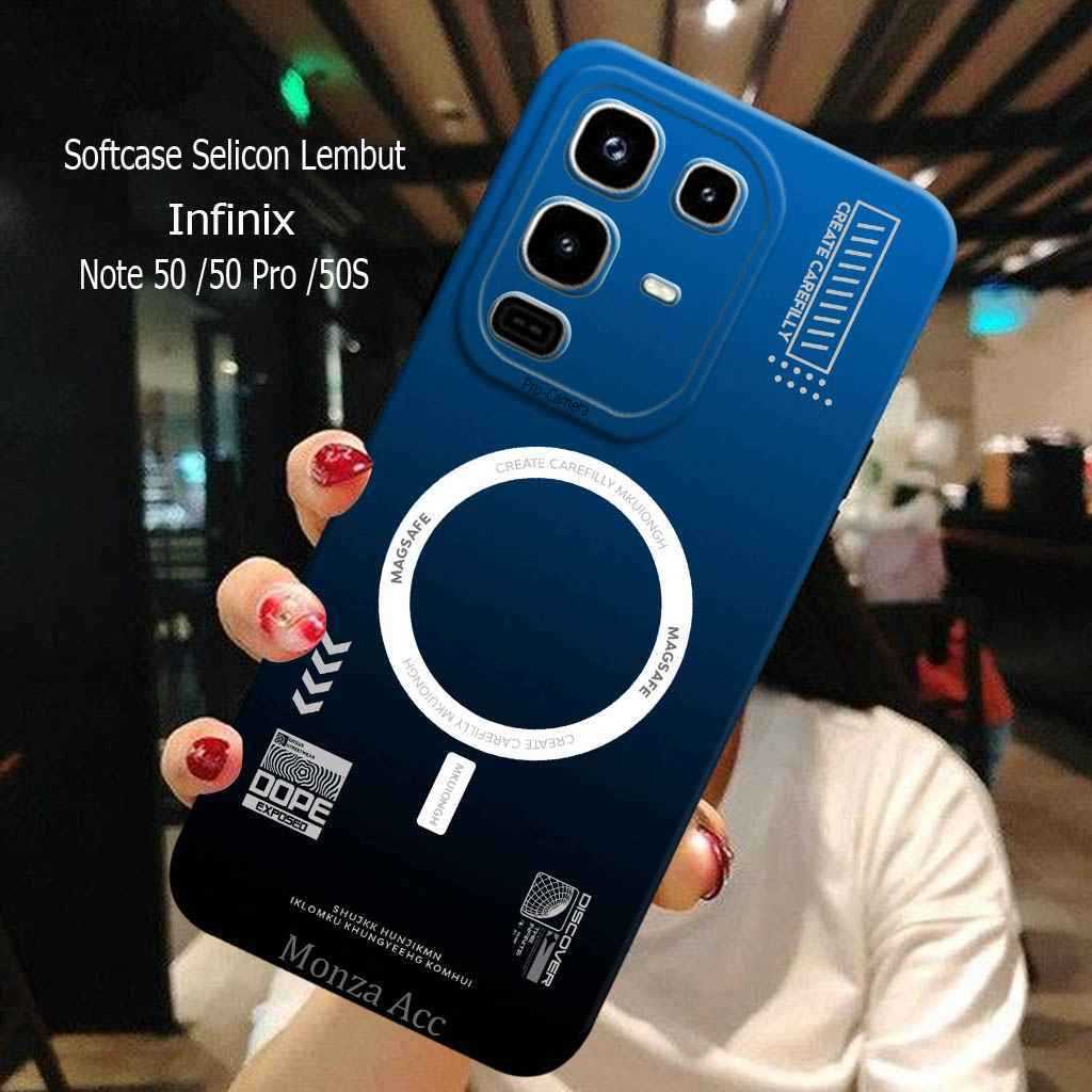 Liquid Case Silicon For Infinix Note 50 Note 50S Note 50X Note 50 Pro - Casing Hp - MF66