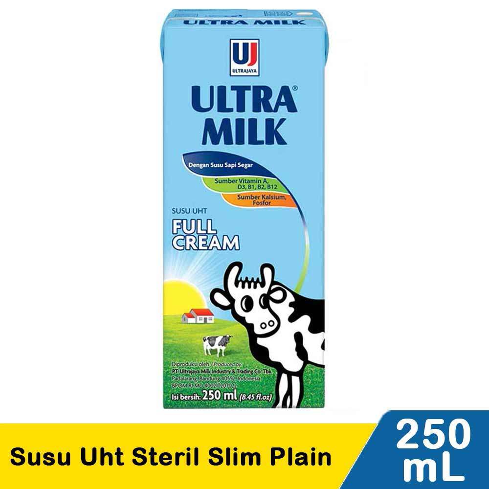 ULTRA SUSU UHT STERIL SLIM PLAIN 250mL