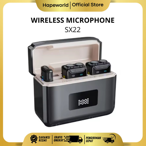 WIRELESS MICROPHONE SX22 HiFi AUDIO