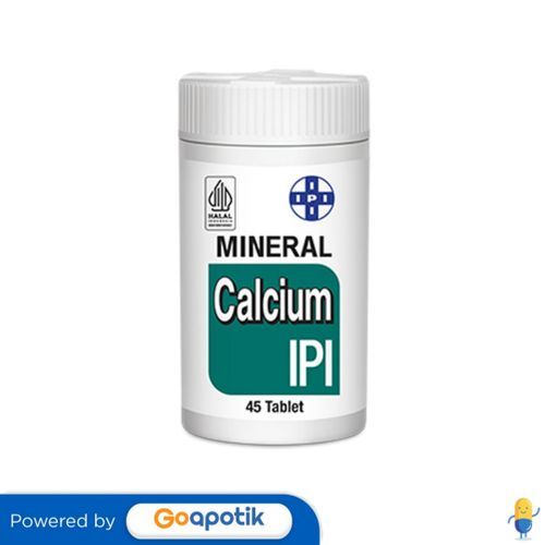 Ipi Mineral Calcium Botol 45 Tablet