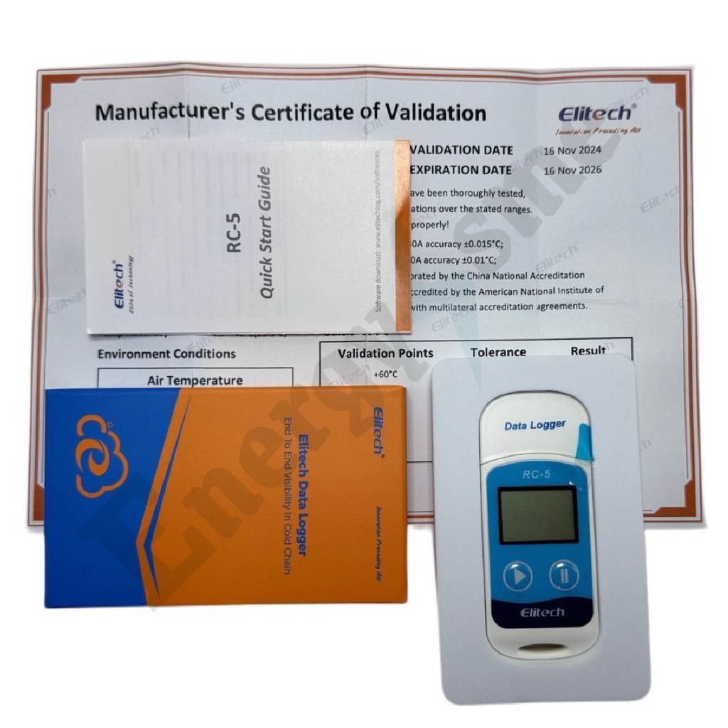 (Seria Mart) Elitech RC-5 Temperature Data Logger USB Original