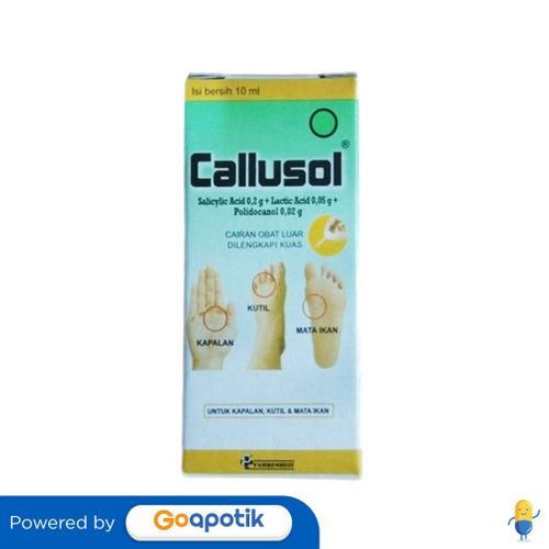 Callusol Larutan 10 Ml Botol