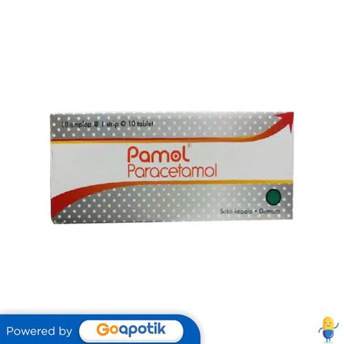 Pamol 500 Mg Box 100 Tablet