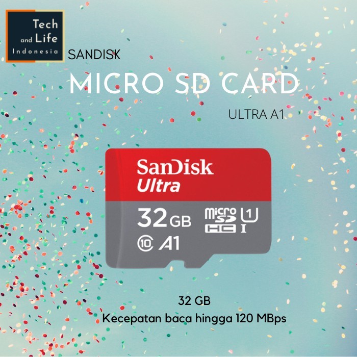 AS SanDisk Ultra A1 MicroSD Memory Card
