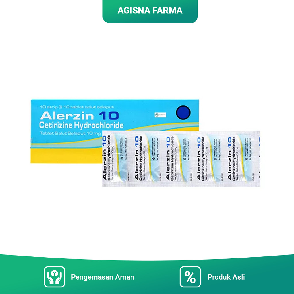 Alerzin 10mg perbox