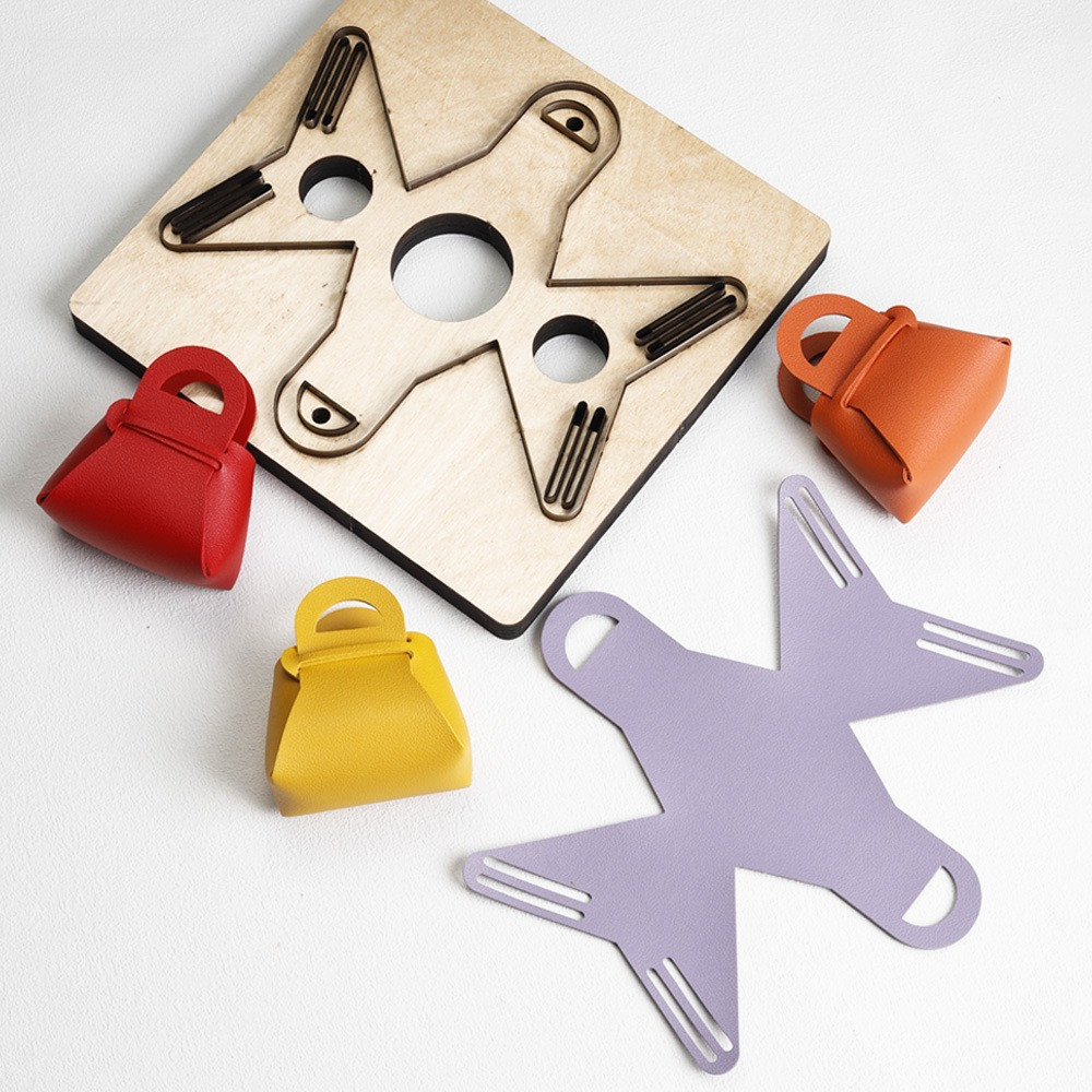 Small bag molds, DIY leather goods pattern cutting tools, DIY leather tools, sharp and durable