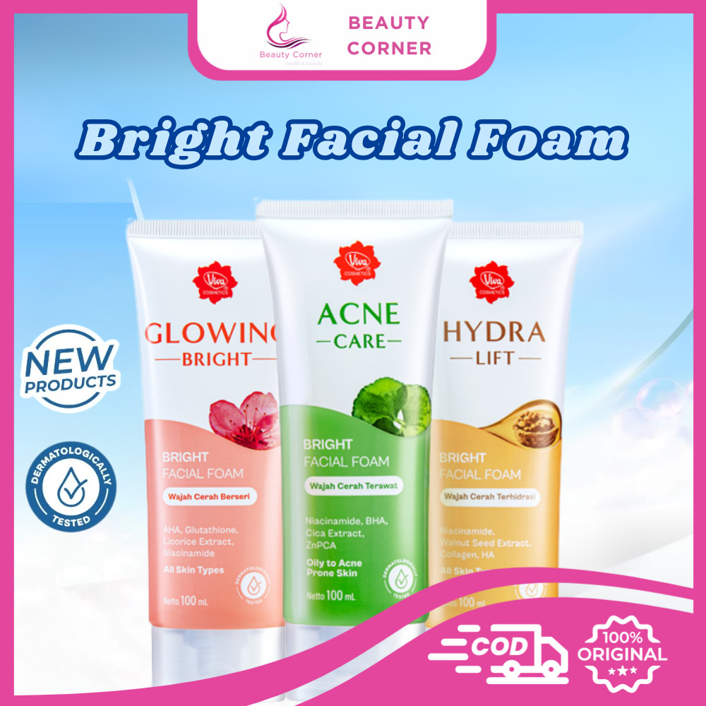 Viva Bright Facial Foam - 100ml