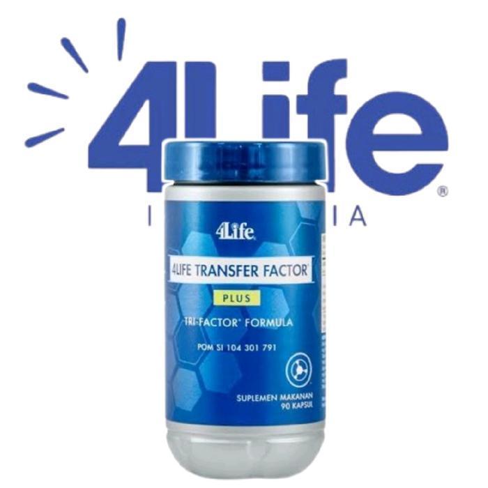 Ecer 30 kapsul 4Life Transfer Factor Plus Tri Factor Formula 90 Capsule Original