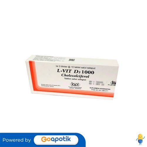 L-Vit D3 1000 Box 30 Kaplet
