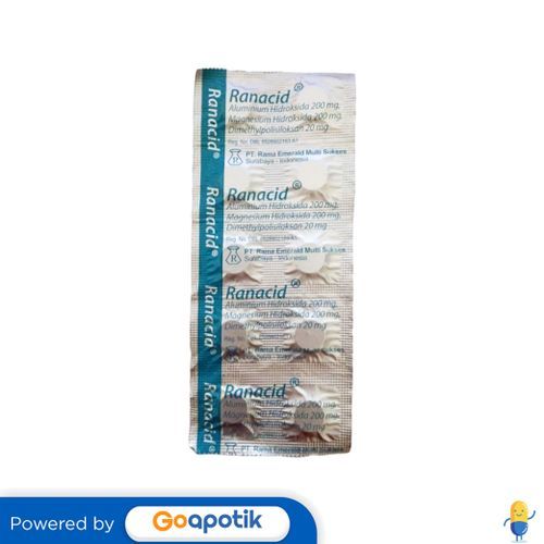 Ranacid Strip Isi 10 Tablet