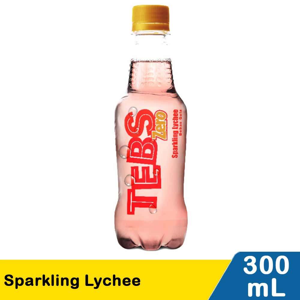 TEBS ZERO SPARKLING LYCHEE 300mL