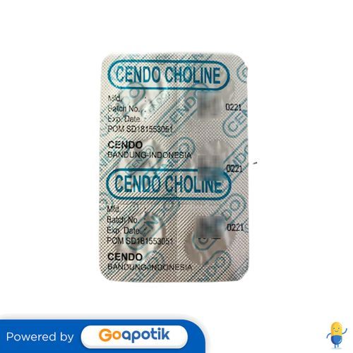 Cendo Choline Strip 6 Kaplet
