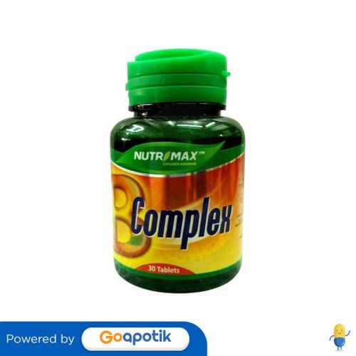 Nutrimax B Complex Botol 30 Tablet