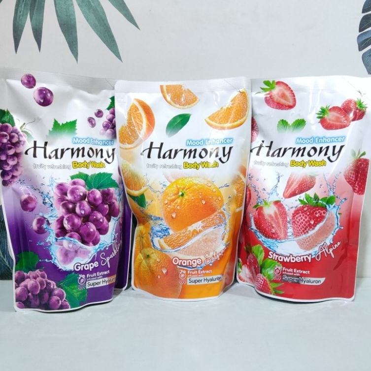 HARMONY SABUN CAIR POUCH 400ML