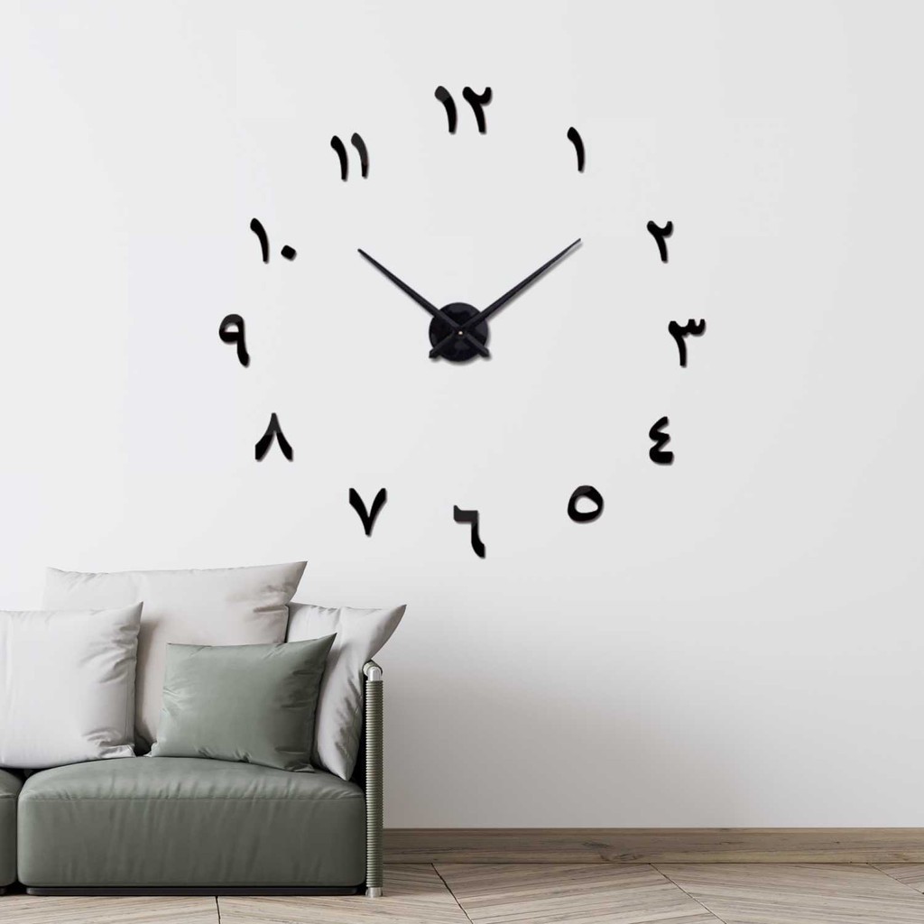 Jam Dinding DIY Giant Wall Clock Creative Design