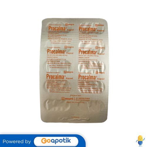 Procalma Strip Isi 10 Kapsul