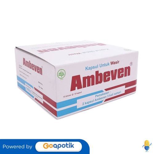Ambeven Box Isi 100 Kapsul