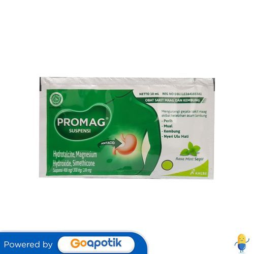 Promag Suspensi 10 Ml Sachet
