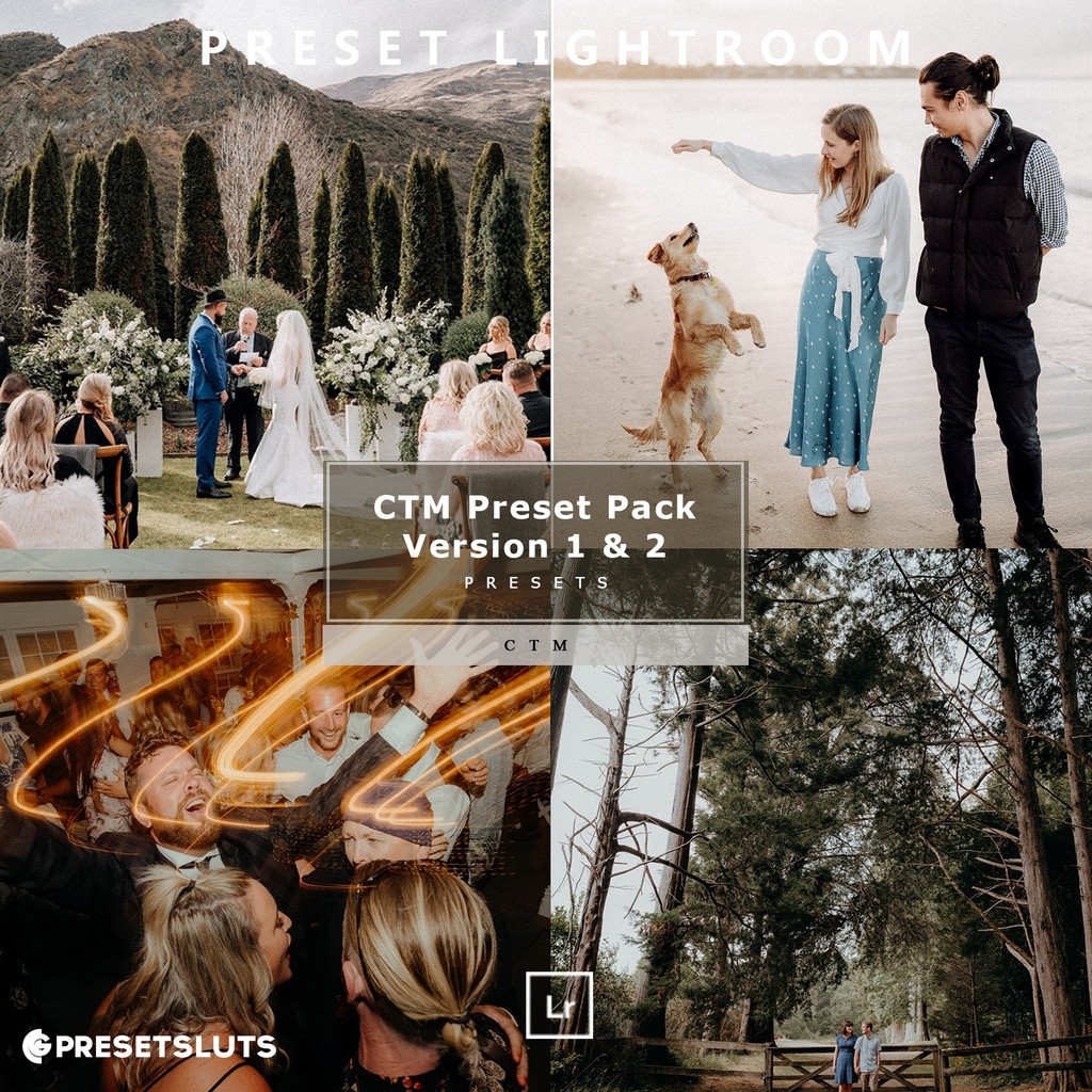 CTM Preset Pack - Version 1 & 2 Lightroom Preset Desktop IOS Android