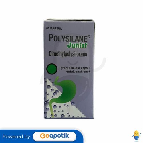 Polysilane Junior 40 Mg Botol 60 Kapsul