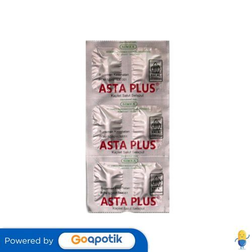 Asta Plus Strip Isi 6 Kaplet