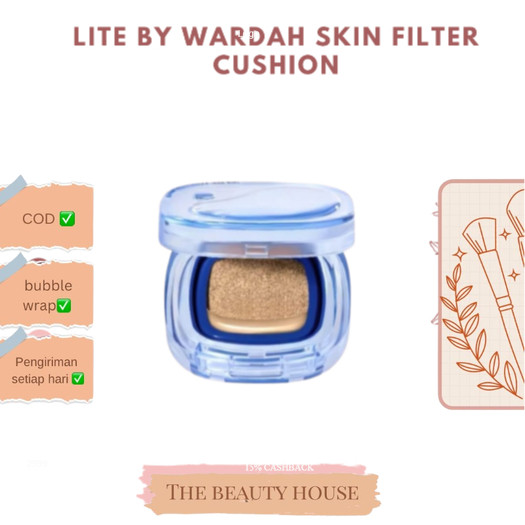 WARDAH LITE SKIN FILTER CUSHION