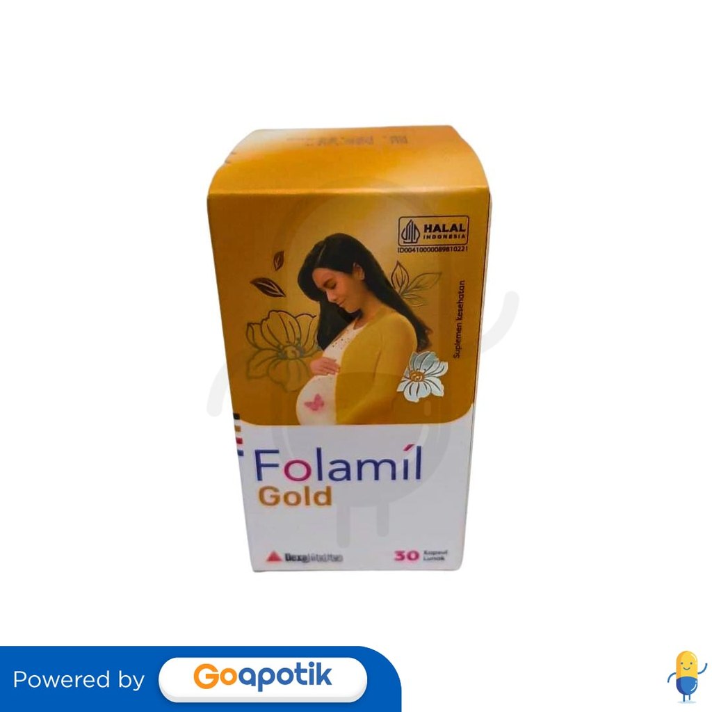 Folamil Gold Botol 30 Kapsul