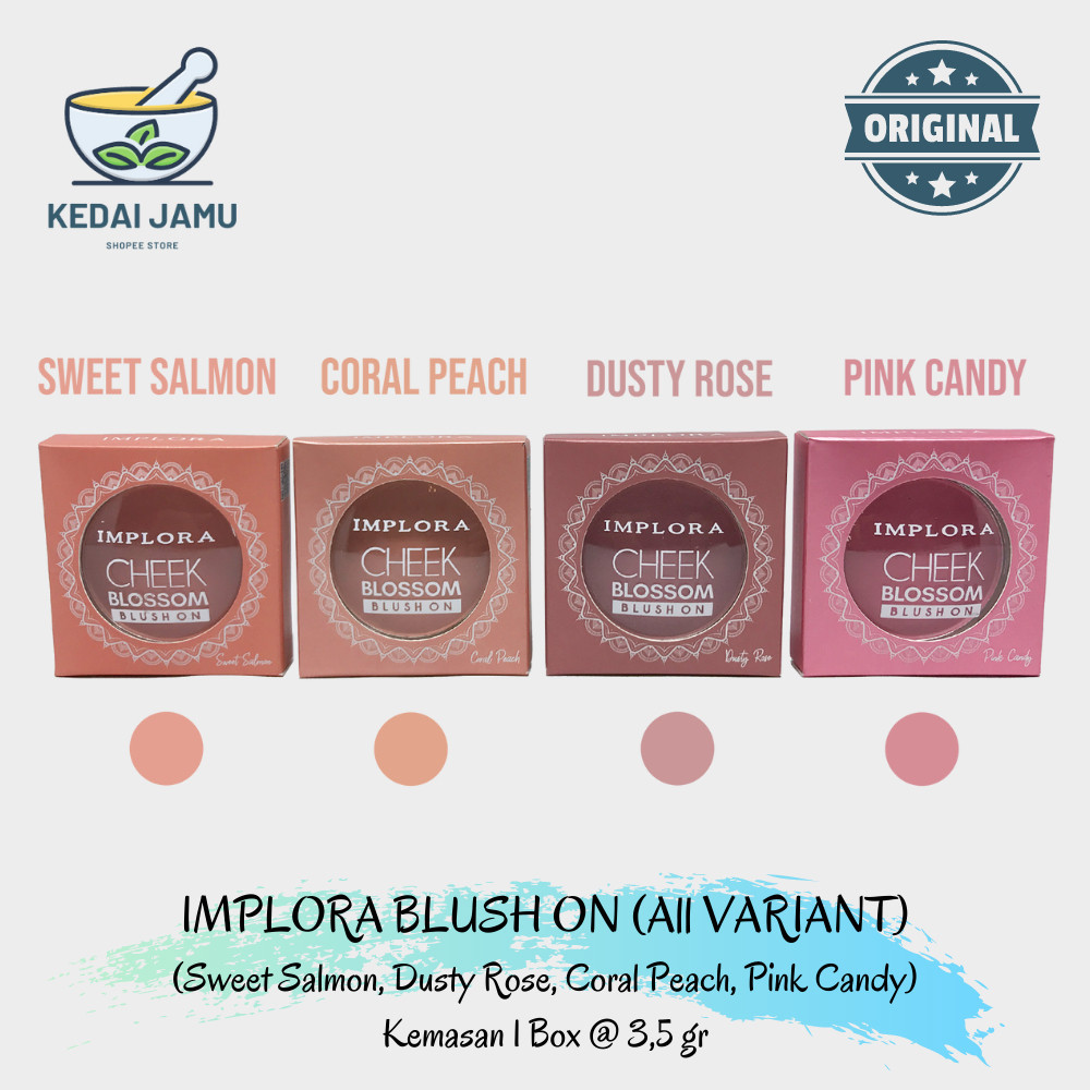 IMPLORA Cheek Blossom Blush On 3,5 Gram